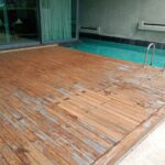 Wood Decking Before